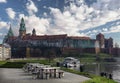 wawel, royal castle in krakow , poland