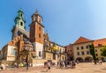 Wawel Royal Castle- Cracow-Poland Royalty Free Stock Photo