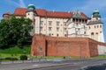 Wawel Royal Castle in Krakow, Poland