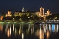 Wawel Royal castle in Krakow, Poland Royalty Free Stock Photo