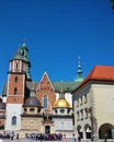 Wawel Royal Castle in Krakow, Poland