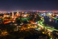 Wawel Royal Castle at night, Krakow. Poland Royalty Free Stock Photo