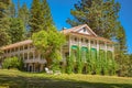 Spring Image in Wawona Hotel at Yosemite National Park Royalty Free Stock Photo