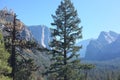 Wawona Tunnel Vista View of Yosemite National Park Photo Royalty Free Stock Photo