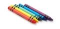Wax crayons Royalty Free Stock Photo
