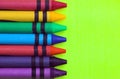 Wax Crayons Royalty Free Stock Photo