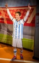 Wax figur of Lionel Messi