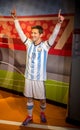 Wax figur of Lionel Messi