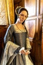 Wax figure of Anne Boleyn in Hever Castle, UK