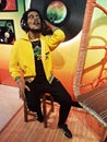 Wax figure of Bob Marley, at Madame Tussauds, Amsterdam.