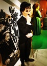 Wax figure of Charlie Chaplin at Madame Tussauds, Amsterdam.
