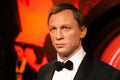 Wax figure of Daniel Craig as James Bond 007 agent in Madame Tussauds Wax museum in Amsterdam, Netherlands