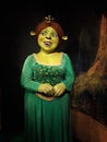 Wax figure of Fiona from the Shrek movie, at Madame Tussauds, Amsterdam. Royalty Free Stock Photo