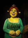 Wax figure of Fiona from the Shrek movie, at Madame Tussauds, Amsterdam. Royalty Free Stock Photo