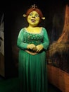 Wax figure of Fiona from the Shrek movie, at Madame Tussauds, Amsterdam. Royalty Free Stock Photo