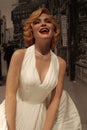 Wax figure of Marilyn Monroe. American actress, model, and singer