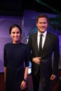 Meghan Markle and Prince Harry in Madame Tussauds of Amstedam