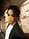 Wax figure of Michael Jackson, at Madame Tussauds, Amsterdam.