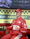 Wax figure of michael schumacher