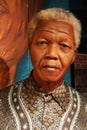 Nelson Mandela in Madame Tussauds of Amstedam Royalty Free Stock Photo