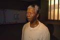 Wax figure of Nelson Mandela in Madame Tussauds museum in Vienna. Royalty Free Stock Photo