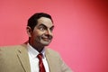 Wax figure of rowan atkinson Royalty Free Stock Photo