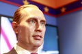 Wax figure of russian president vladimir putin