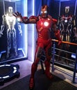 Wax figure of Tony Stark at Madame Tussauds, Amsterdam. Royalty Free Stock Photo