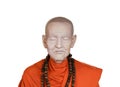 Wax figures monk