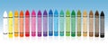 Wax Pastel Crayons Oil Pastels Colorful Drawing Set