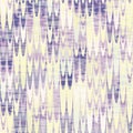 Wax print marble stripe ink background. Seamless pattern with vertical broken stripe on bleached resist lilac purple. Dip dyed