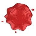 Wax seal Royalty Free Stock Photo