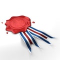 Wax seal Royalty Free Stock Photo