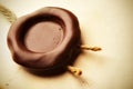 Wax seal Royalty Free Stock Photo