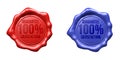 Wax Seal Set (Red, Blue) - 100% Guarantee Satisfaction