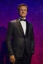 Wax statue of Colin Firth, London Royalty Free Stock Photo