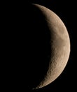 Waxing crescent moon