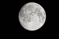 Waxing Gibbous Moon Royalty Free Stock Photo