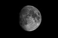 Waxing Gibbous Moon 12 days old Royalty Free Stock Photo