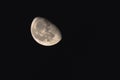 Waxing Gibbous of moon Royalty Free Stock Photo
