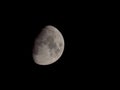 Waxing Moon over Sussex Royalty Free Stock Photo