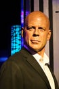 A waxwork of Bruce Willis at The Madame Tussauds museum