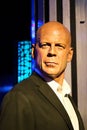 A waxwork of Bruce Willis at The Madame Tussauds museum