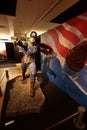 Waxwork of Captain America