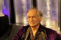 Waxwork of Hugh Marston Hefner on display at Madame Tussauds