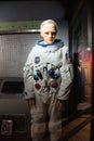 A waxwork of Neil Alden Armstrong display at Josephine Tussaud