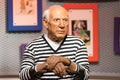 A waxwork of Pablo Picasso on display at Madame Tussauds on January 29, 2016 in Bangkok, Thailand.