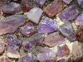 Amethyst on the way Royalty Free Stock Photo