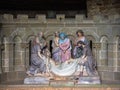 Way of the cross of Lourdes - Jesus laid in the tomb