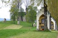 An older way of the cross in St. Georgen im Attergau district Voecklabruck, Upper Austria